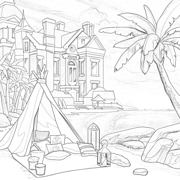 Mes créations effet dessin